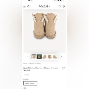 Donsje kids boots size 18-24 month